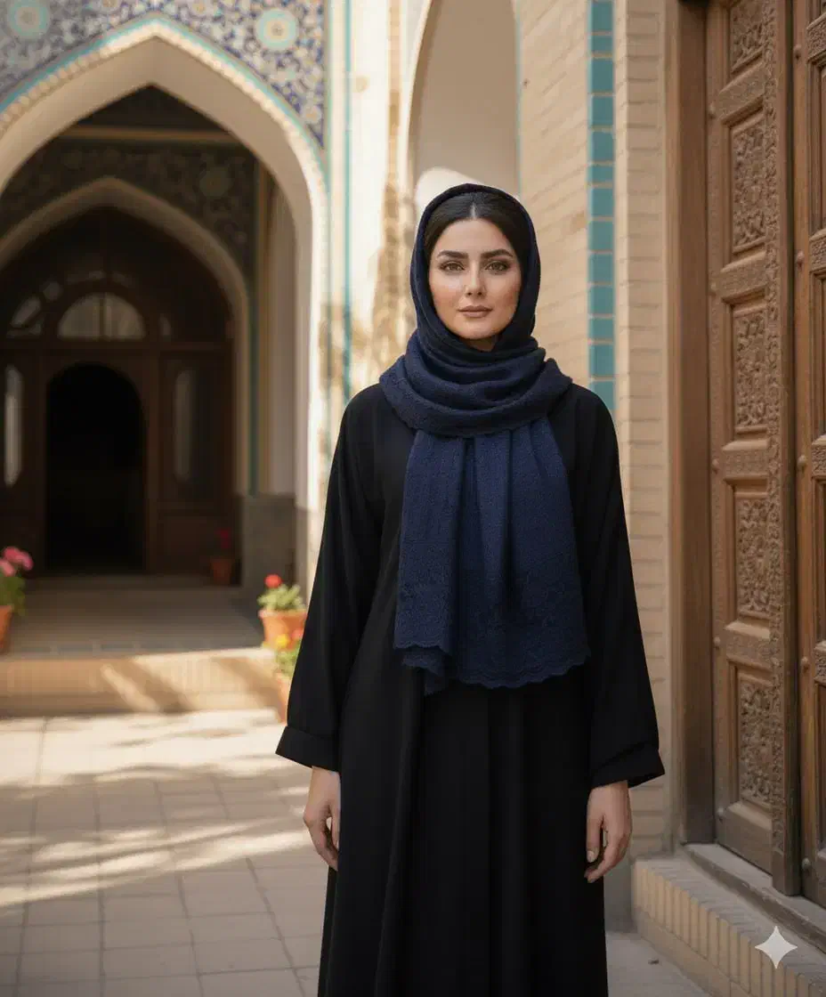 شال بافت مجلسی (گیپوری)|لباس|قم, شاه سید علی|دیوار