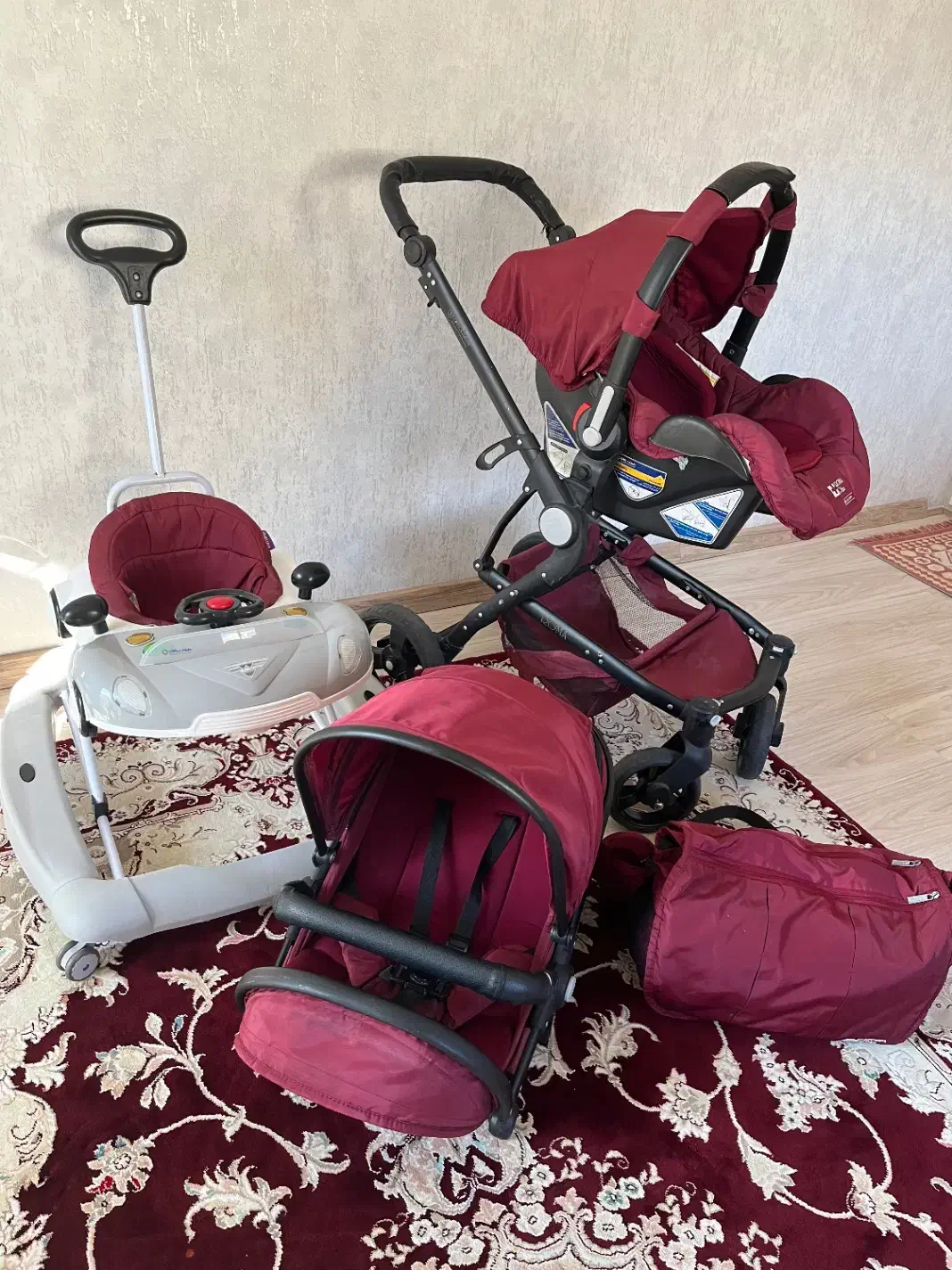 ست کالسکه دلی جان|کالسکه و لوازم جانبی|ماکو, |دیوار