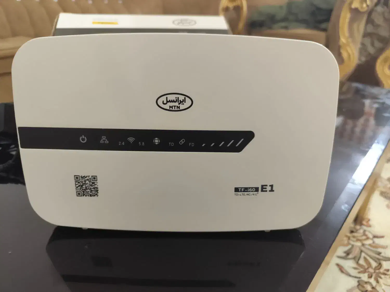 مودم ایرانسل TF-i60 E1در حد آکبند|مودم و تجهیزات شبکه|شهرضا, |دیوار