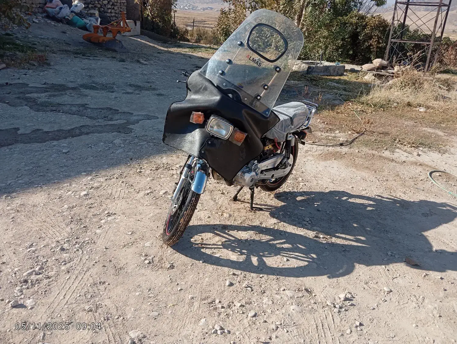 هندا 125 کویر پنج دنده سفارشی|موتورسیکلت|فلارد, |دیوار