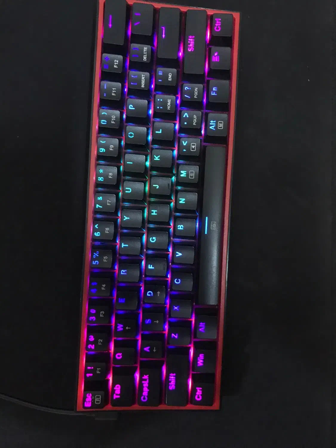 Redragon K617 RGB کیبورد گیمینگ|قطعات و لوازم جانبی رایانه|کاشان, میدان کهنه|دیوار