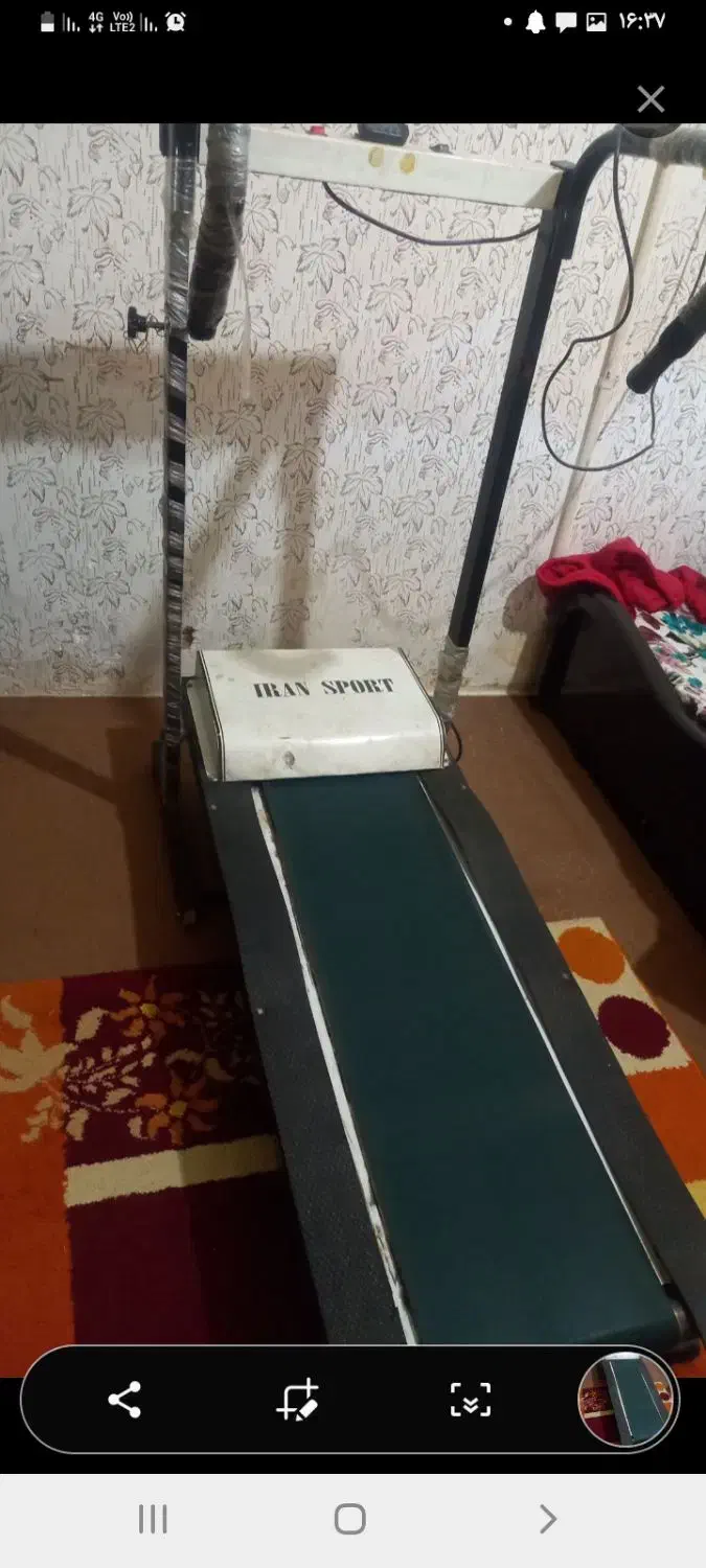 تردمیل سالم کم کار|تجهیزات ورزشی|نیشابور, امام خمینی|دیوار