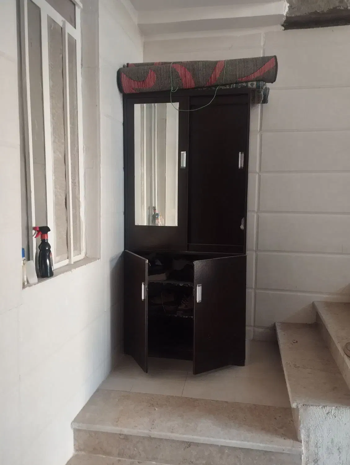 کمد و جاکفشی جادار|جاکفشی، کمد، دراور|یاسوج, |دیوار