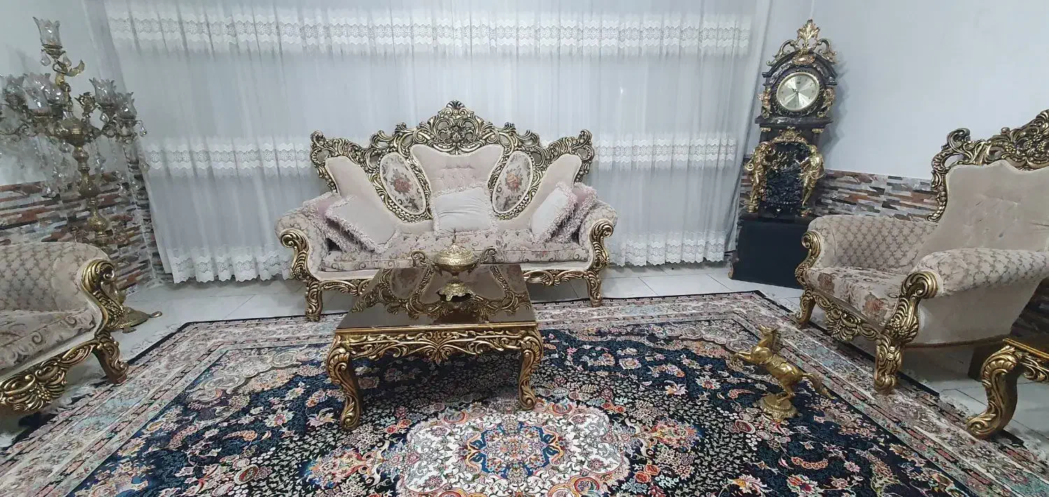 مبل سلطنتی|مبلمان خانگی و میز عسلی|قرچک, زیبا شهر|دیوار