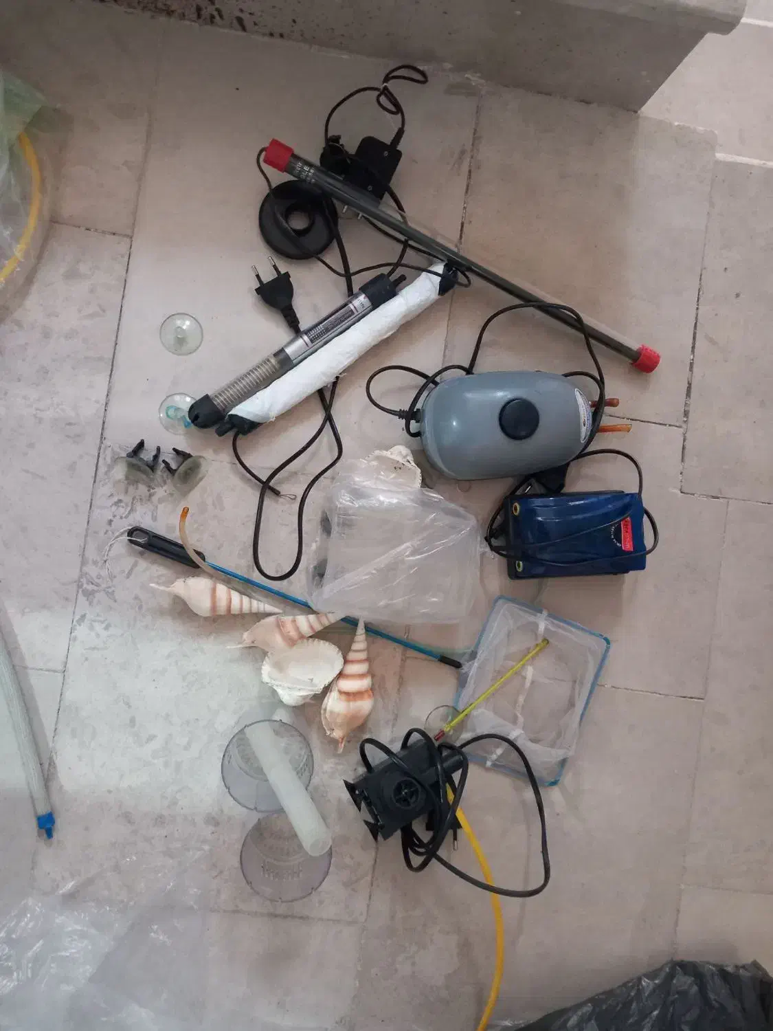 آکواریوم  با تمام وسایل|ماهی|پاکدشت, پاکدشت (مامازند)|دیوار