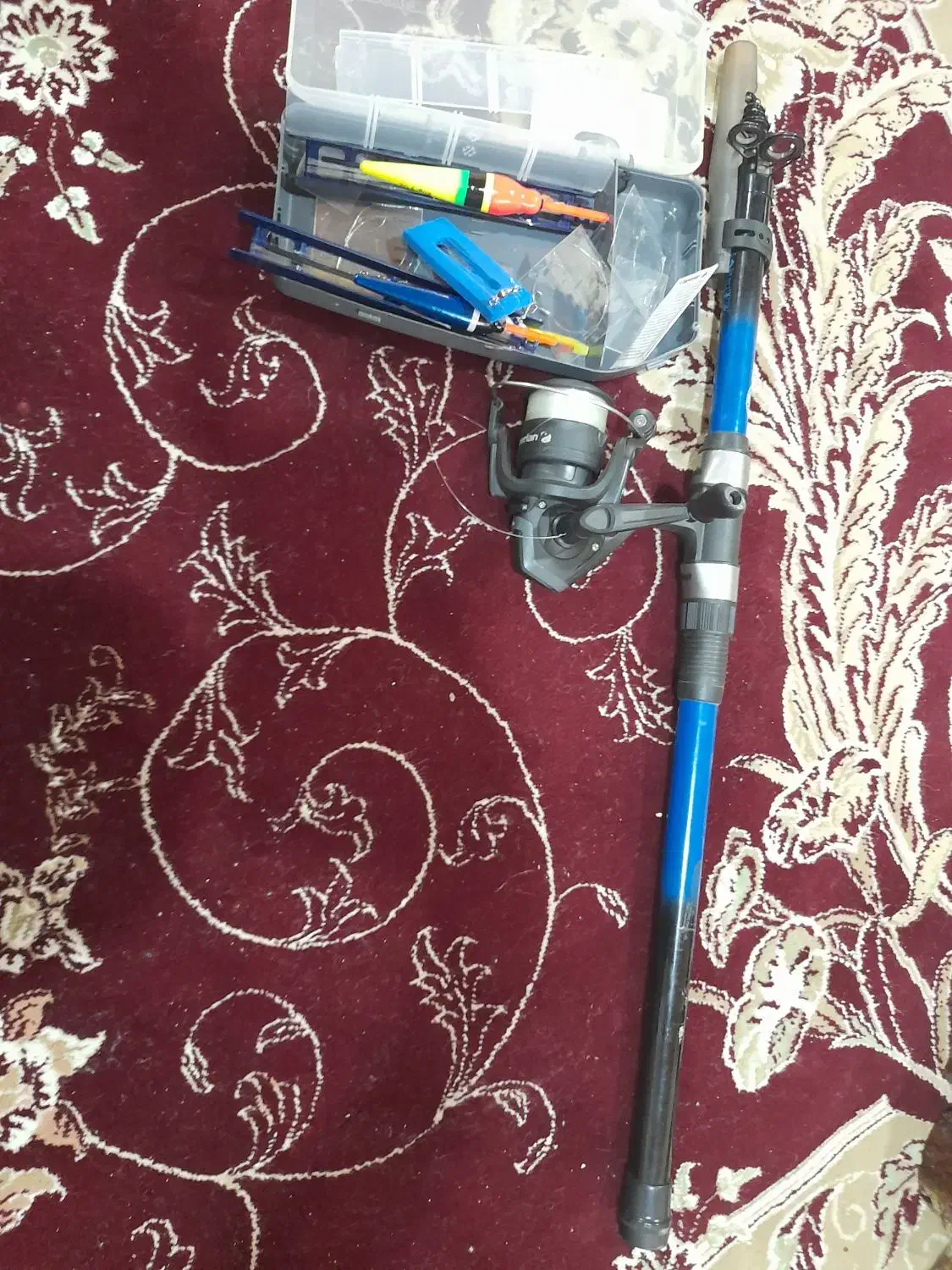 لانسر ماهیگیری کاپرلان اصل ترکیه|ماهیگیری|رویان, |دیوار