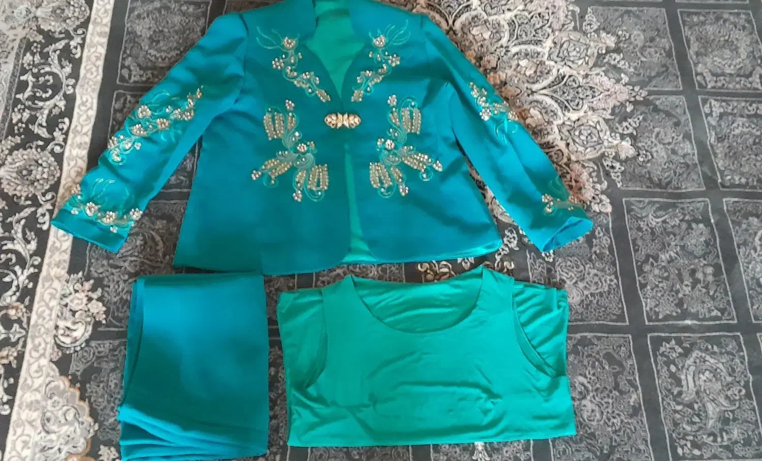 کت و دامن مجلسی شیک سایز ۴۸|لباس|خلخال, |دیوار