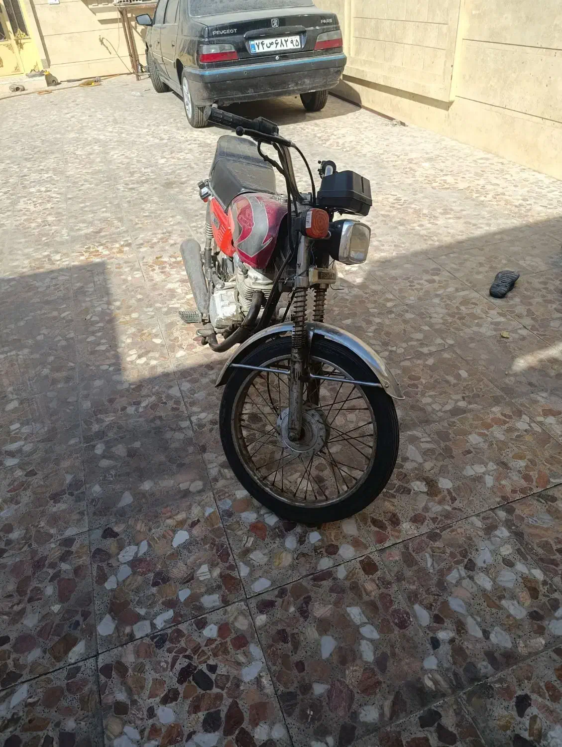 موتور هندا مزایده|موتورسیکلت|زاهدان, |دیوار