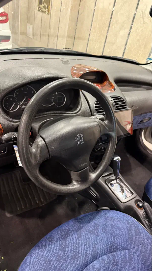 206 1384 تیپ۶ اتومات|خودرو سواری و وانت|تهران, درختی|دیوار