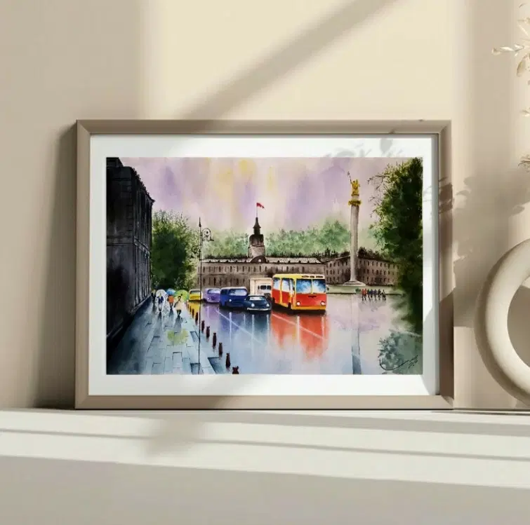 نقاشیP.6|تابلو، نقاشی، عکس|لنگرود, |دیوار