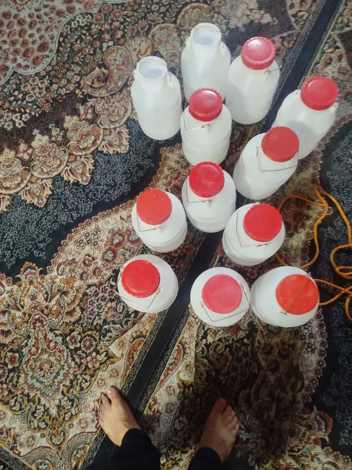 دبه 6کیلویی|ظروف نگهدارنده، پلاستیکی، یکبارمصرف|مشهد, شفا|دیوار