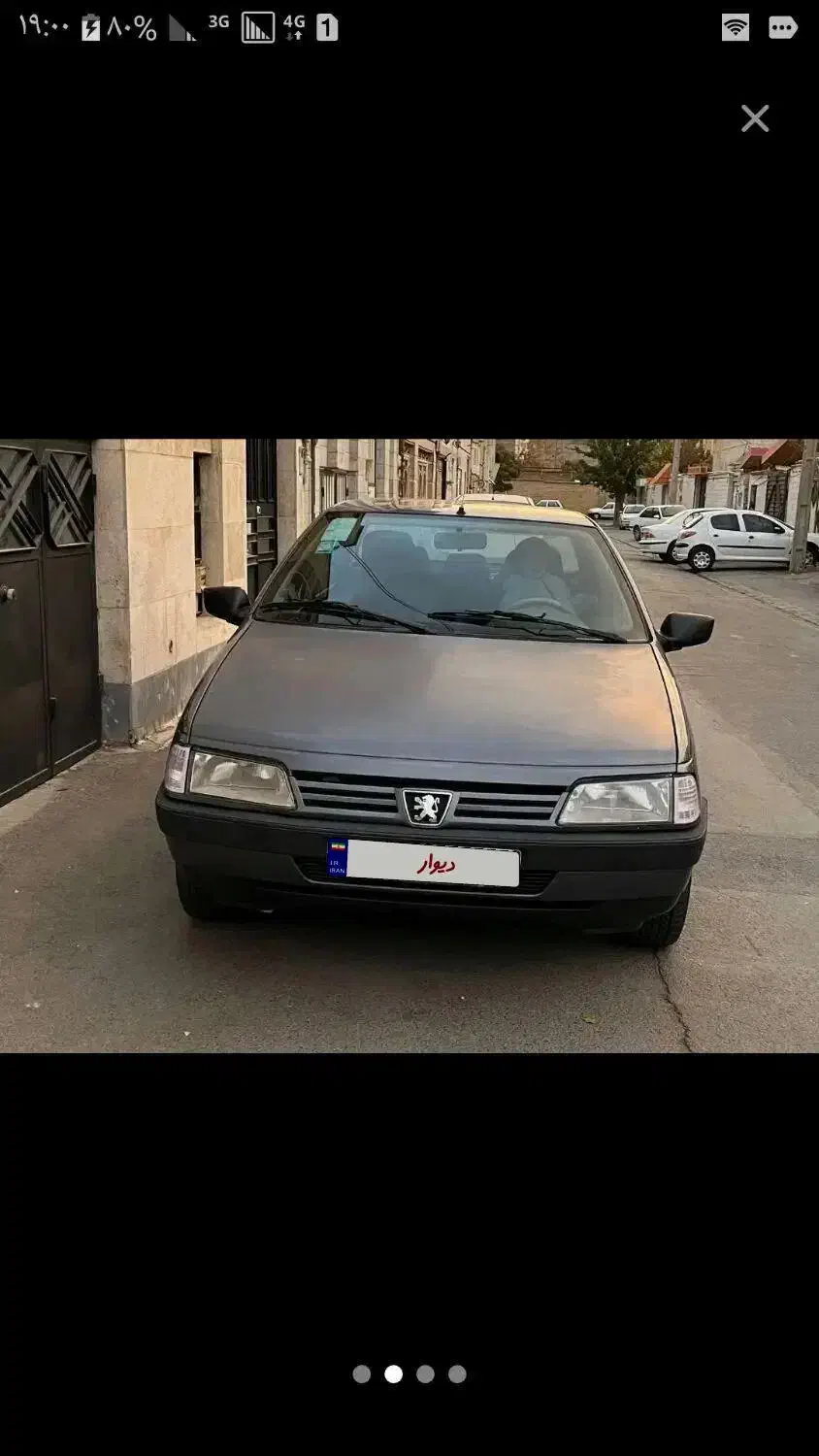 پژو 405 دوگانه فابریک کارخونه مدل 96|خودرو سواری و وانت|محلات, |دیوار