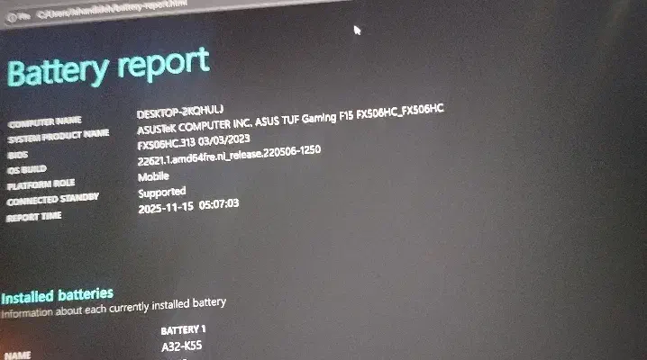 لپ تاپ گیمینگ ایسوس، تاف،f15|رایانه همراه|تهران, افسریه شمالی|دیوار