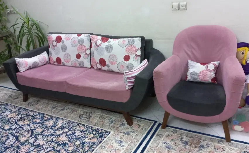 مبل راحتی|مبلمان خانگی و میز عسلی|قم, پردیسان|دیوار