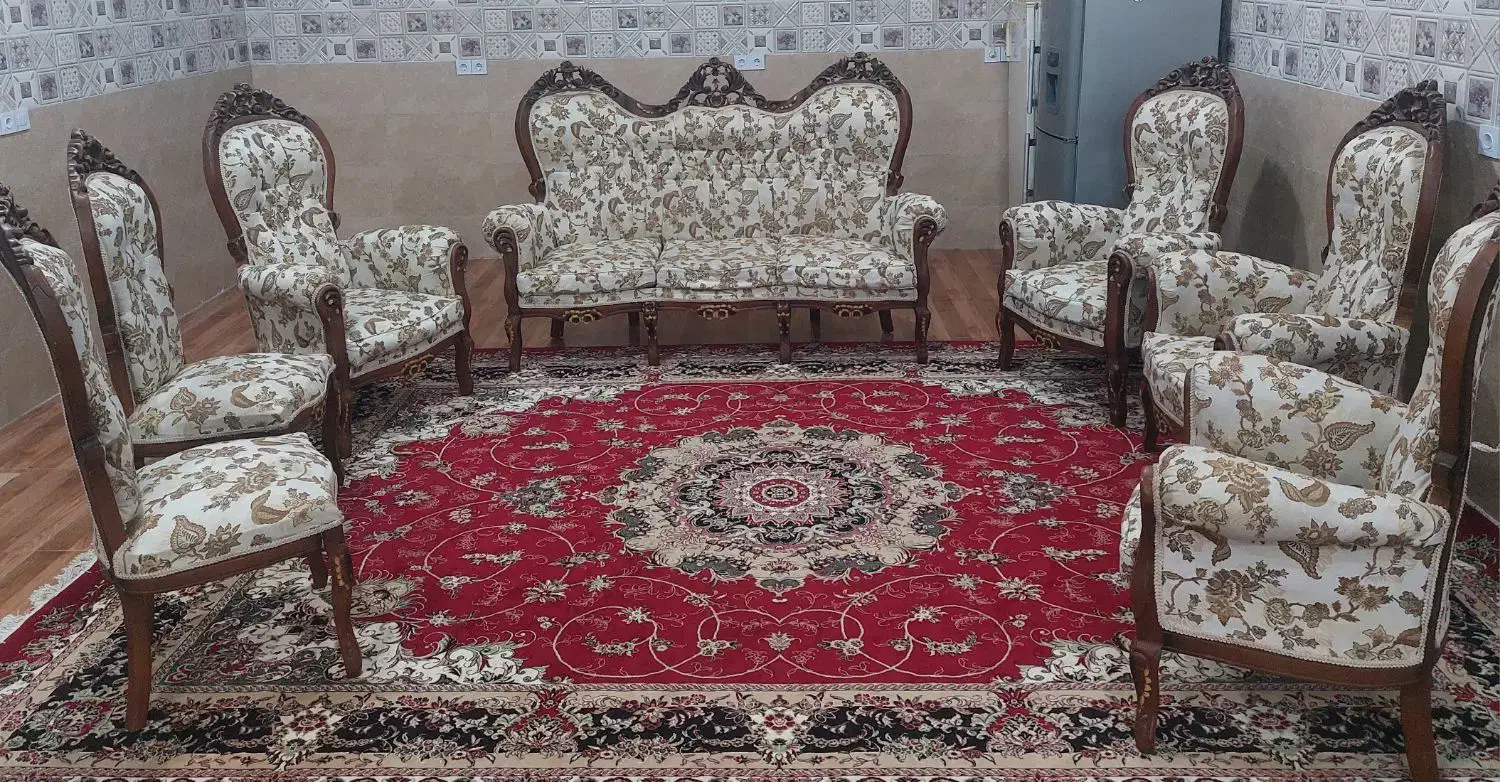 مبل سلطنتی|مبلمان خانگی و میز عسلی|آبادان, |دیوار
