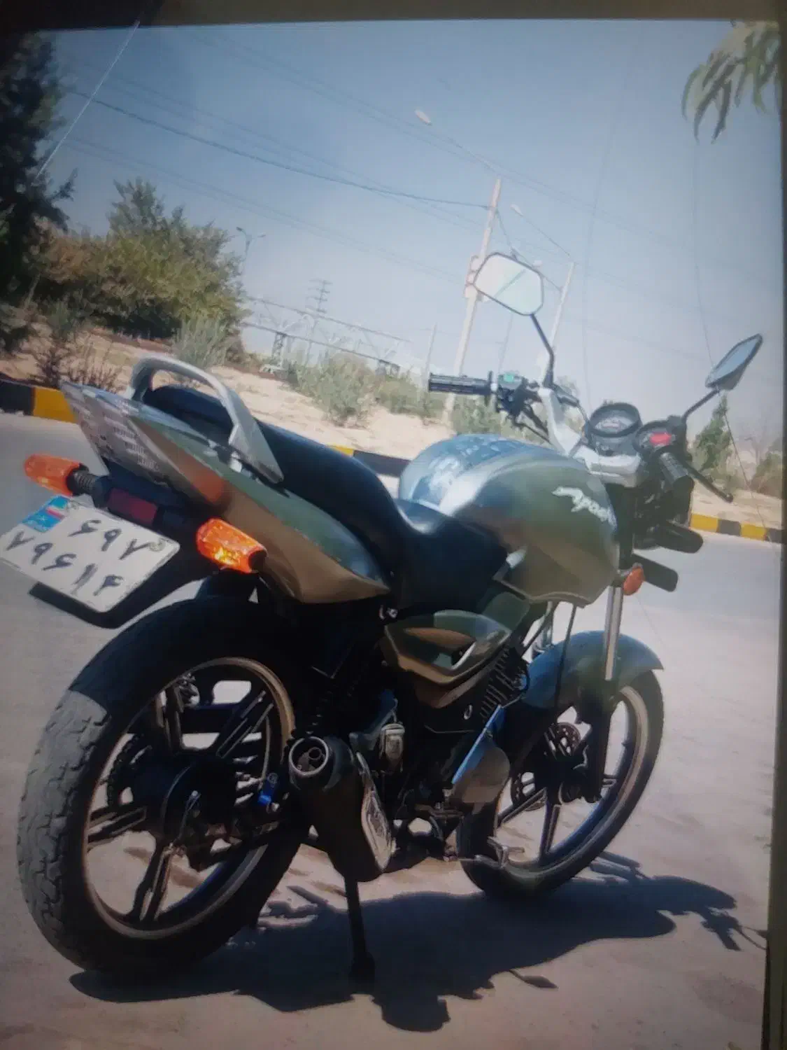 پالس ۱۸۰ مدل ۹۳|موتورسیکلت|شیراز, شهرک گلها|دیوار