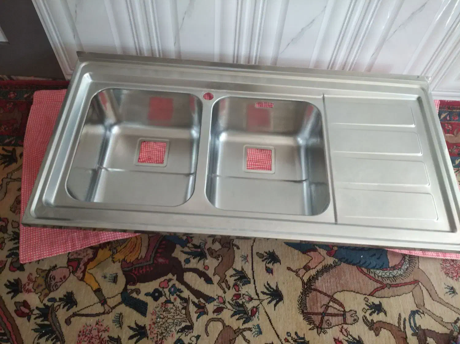 سینک ظرفشویی|مصالح و تجهیزات ساختمان|اشکذر, |دیوار