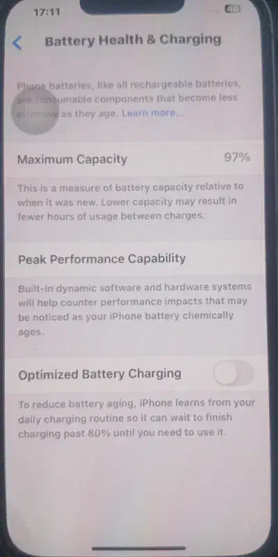 ایفون ۱۳ تمیز ۹۷درصد|موبایل|شاهین‌شهر, طالقانی|دیوار