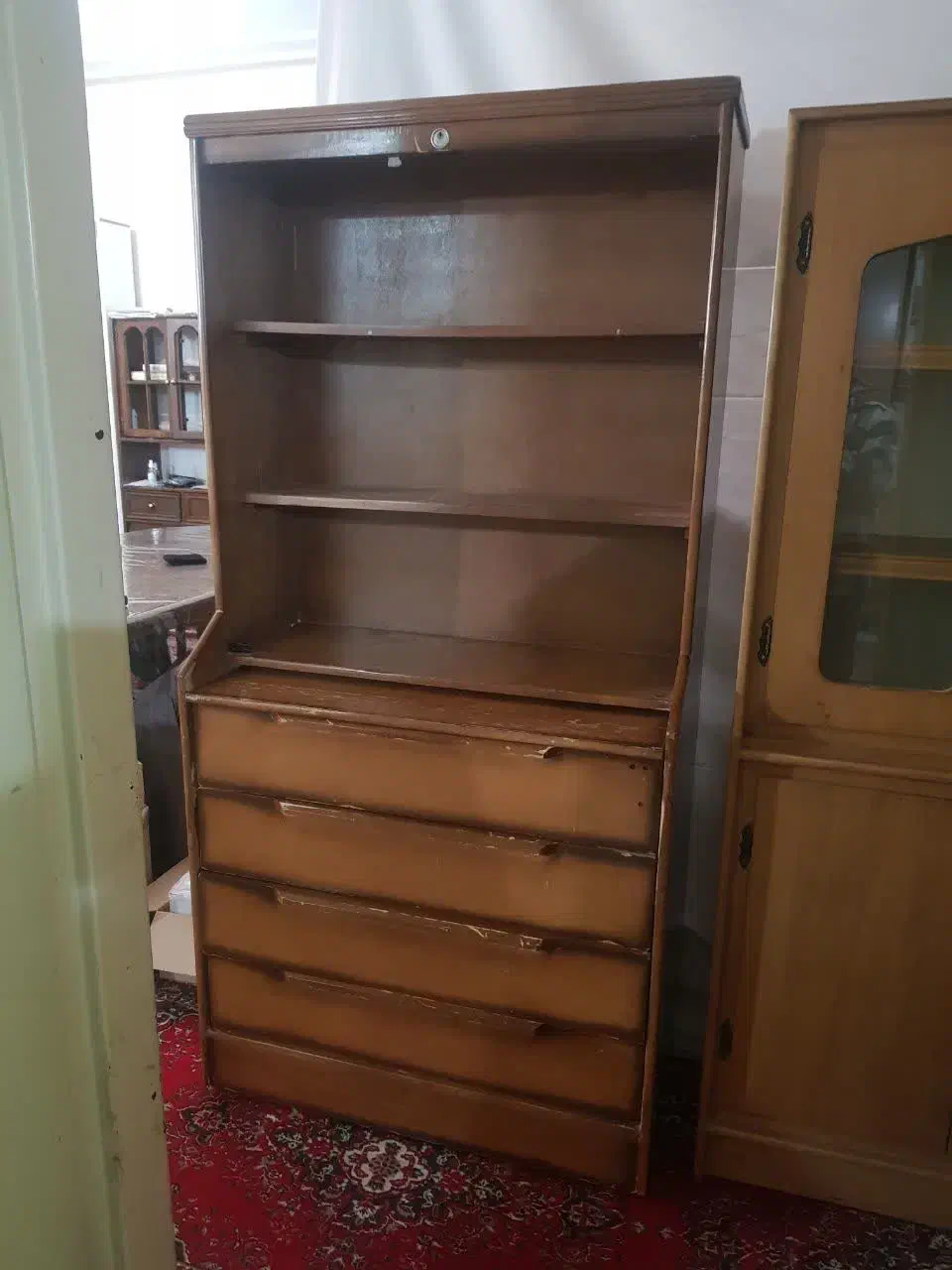 بوفه|بوفه، ویترین، کنسول|شیراز, سفیرشمالی|دیوار