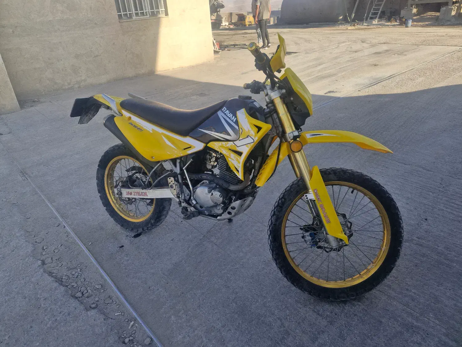 فروش موتور تریل روان|موتورسیکلت|محلات, |دیوار