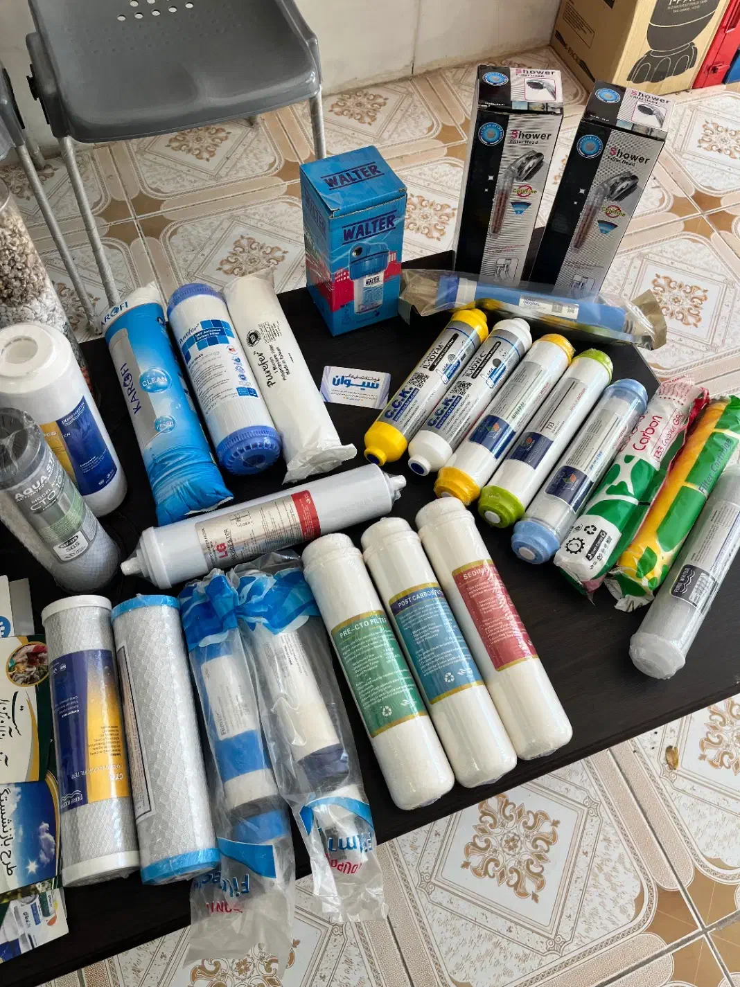 تعویض فیلتر سرویس و تعمیر تصفیه آب|آبسردکن و تصفیه آب|ایلام, |دیوار