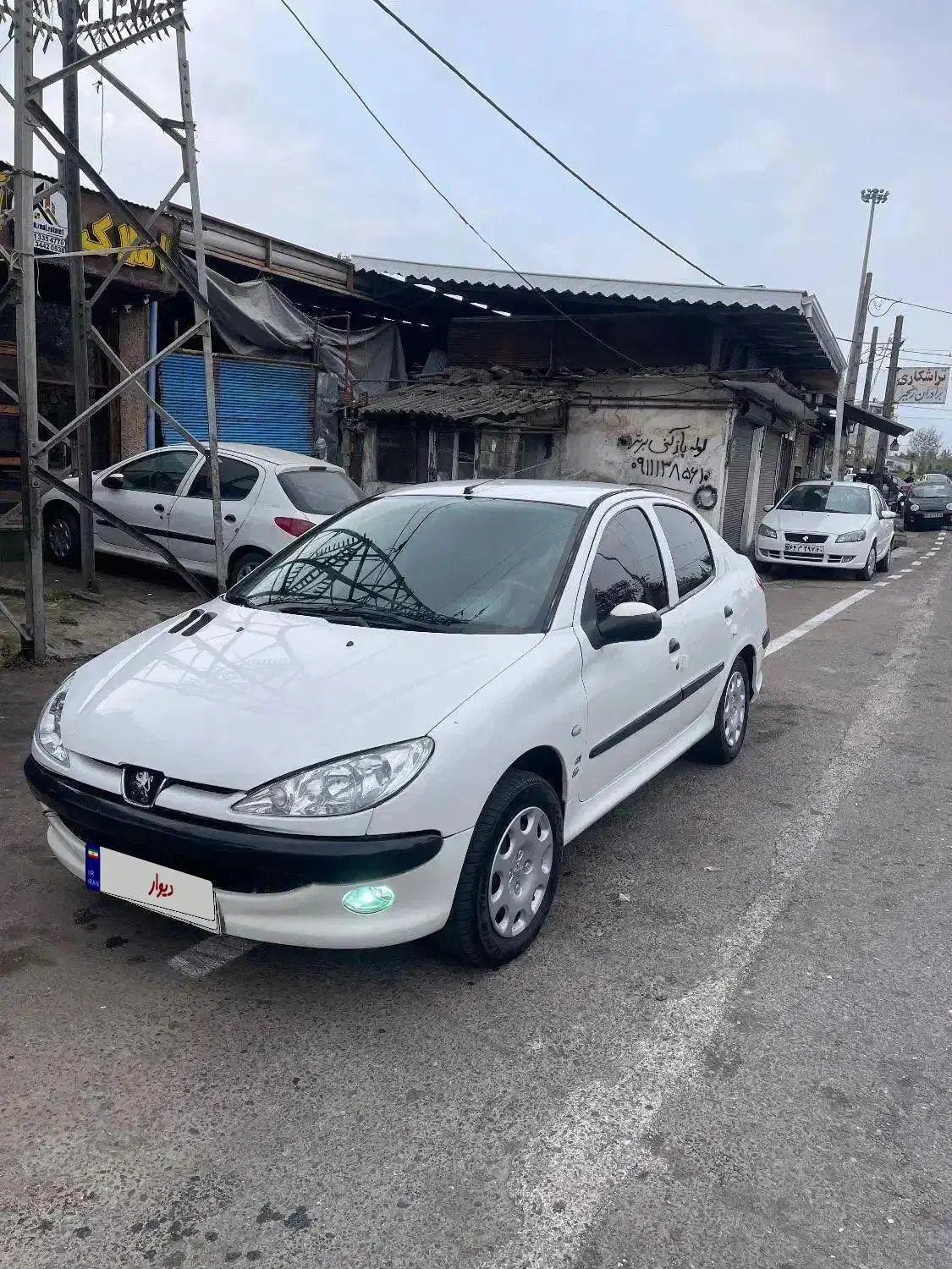 ۲۰۶ صندوقدارمدل ۹۴|خودرو سواری و وانت|رشت, هلال احمر|دیوار