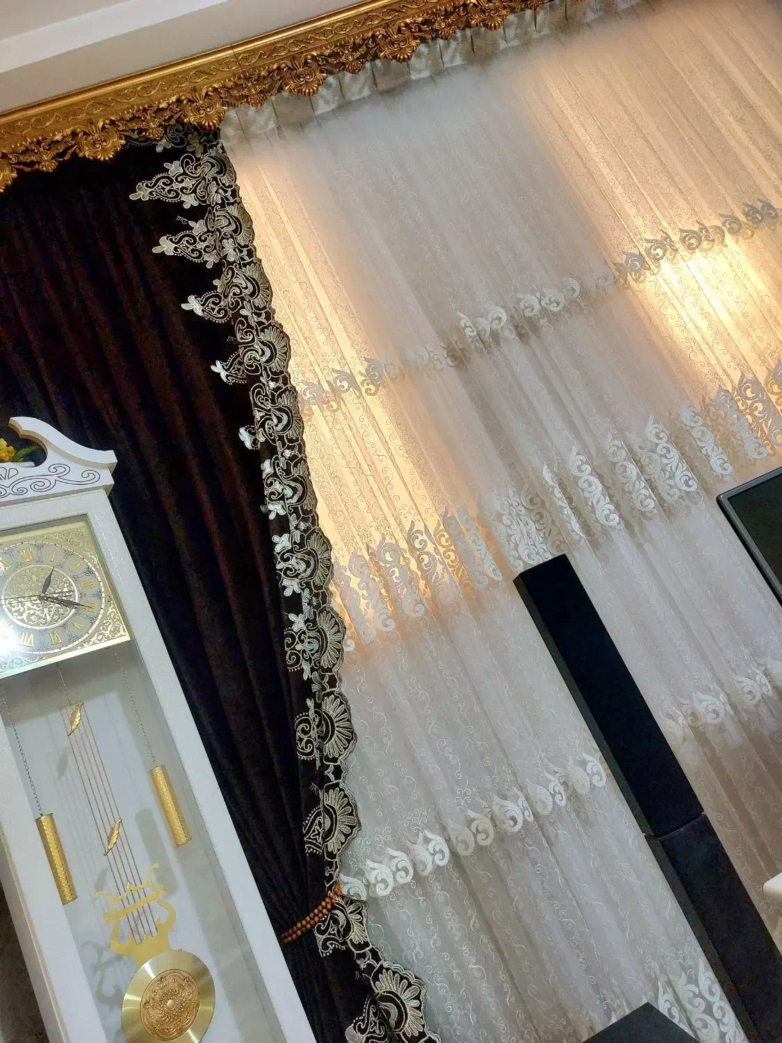 فروش پرده با کتیبه و شال|پرده، رانر، رومیزی|قدس, شهر‌قدس|دیوار