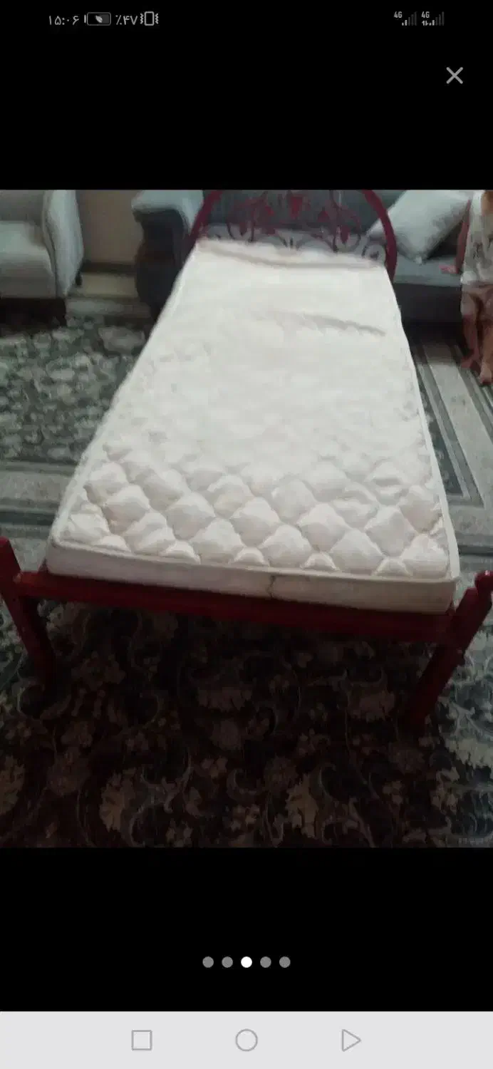 تخت خواب فلزی|تخت و سرویس خواب|محمدشهر, ولدآباد|دیوار