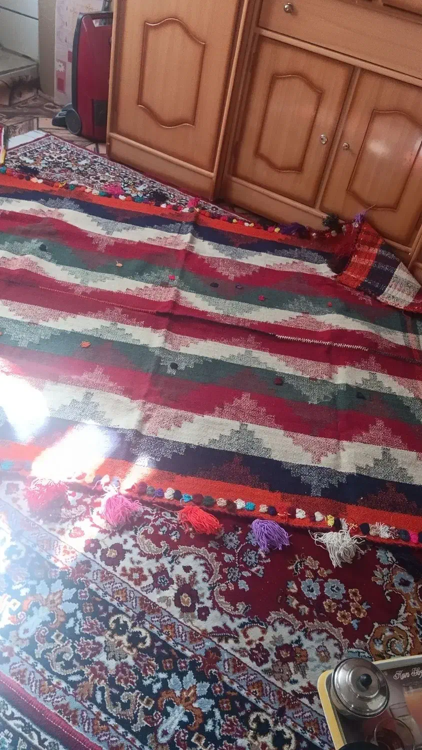فروش جاجیم دست بافت|گلیم، جاجیم، گبه|شیراز, مسکن مهر شیراز|دیوار