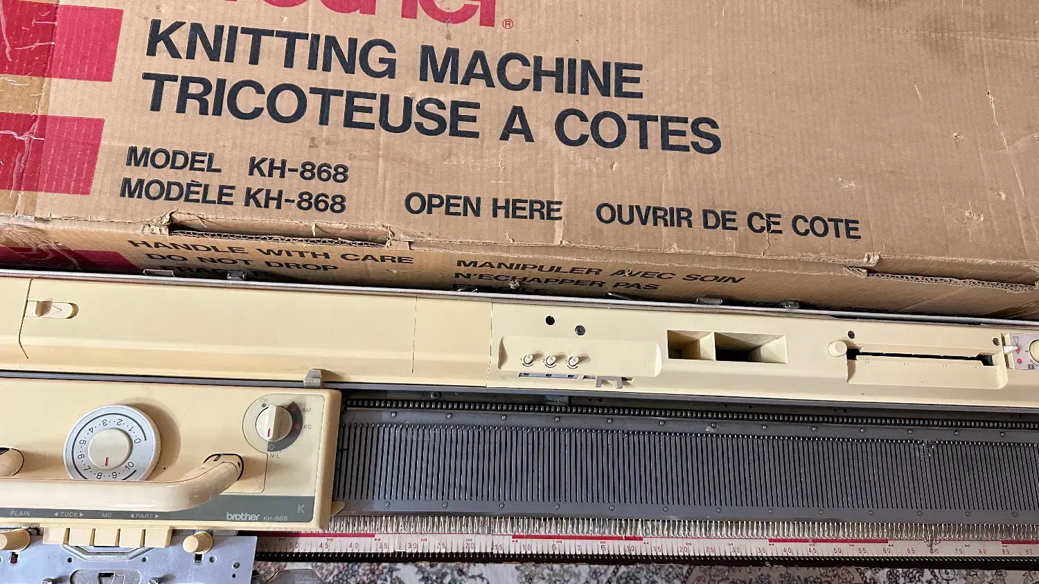 ماشین بافندگی خانگی برادر مدل ۸۶۸|چرخ خیاطی و ریسندگی|شاهین‌شهر, اقبال لاهوری|دیوار