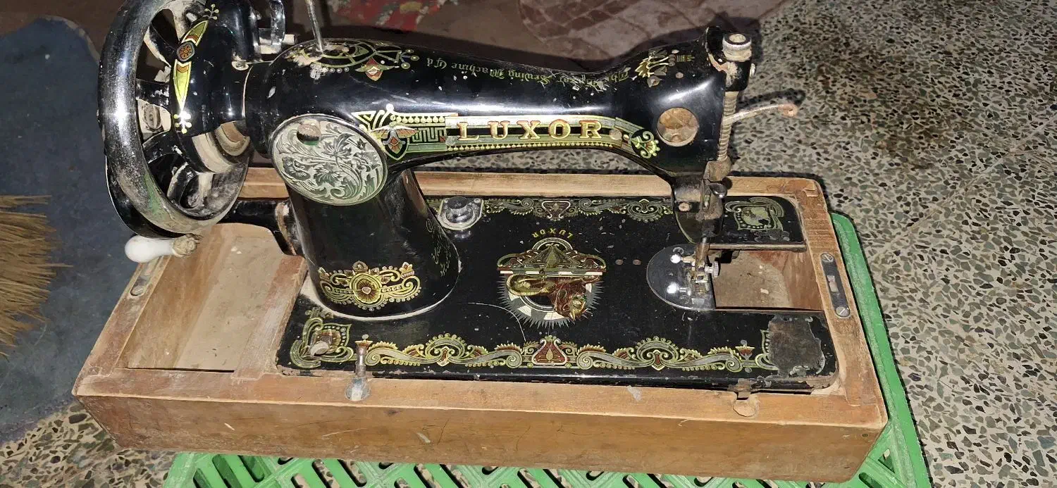 چرخ خیاطی قدیمی دستی|چرخ خیاطی و ریسندگی|برازجان, |دیوار