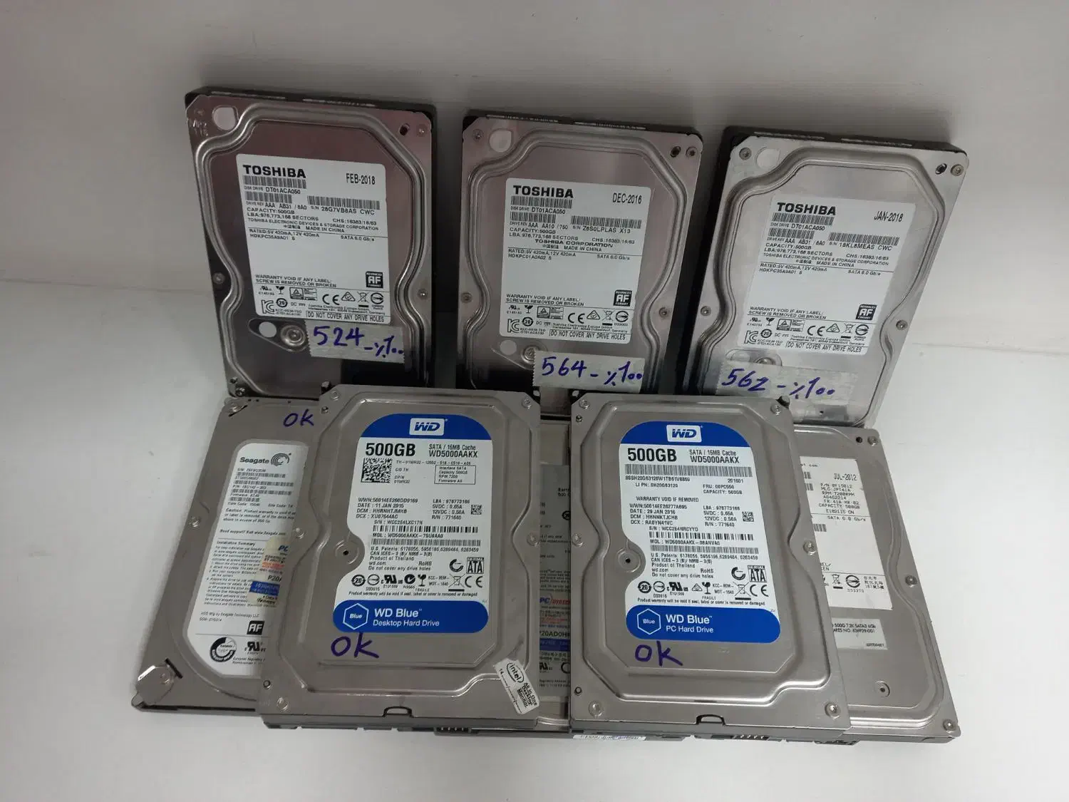 هارد ۵۰۰ گیگ استوک ، سلامت ۱۰۰ درصد|قطعات و لوازم جانبی رایانه|محمدیه-قزوین, |دیوار