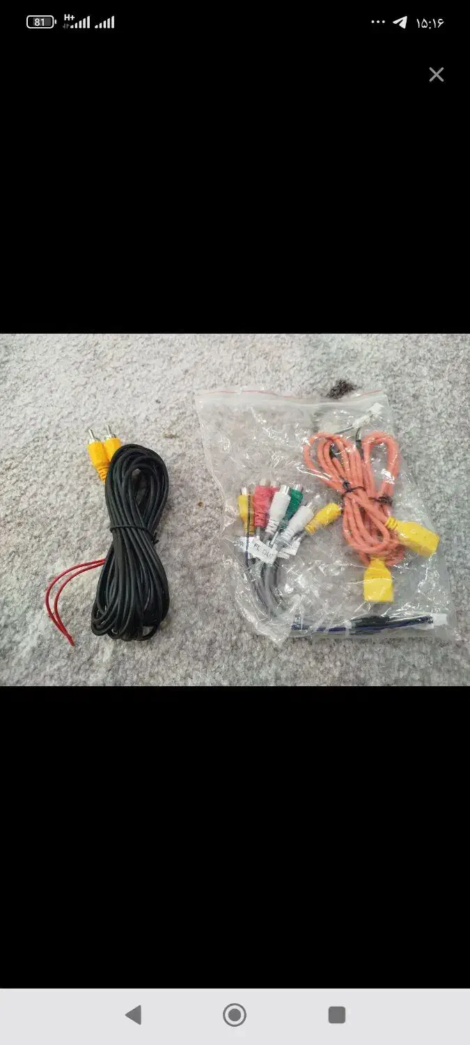 مانیتور ماشین همراه با دوربین و جی چی اس|قطعات یدکی و لوازم جانبی|هندیجان, |دیوار