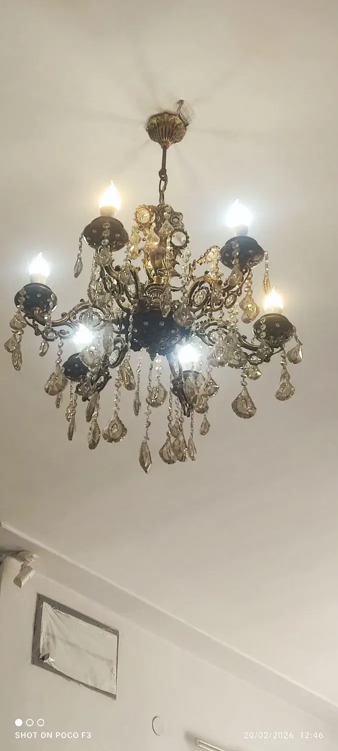 لوستر|لوستر و چراغ آویز|کرمانشاه, |دیوار