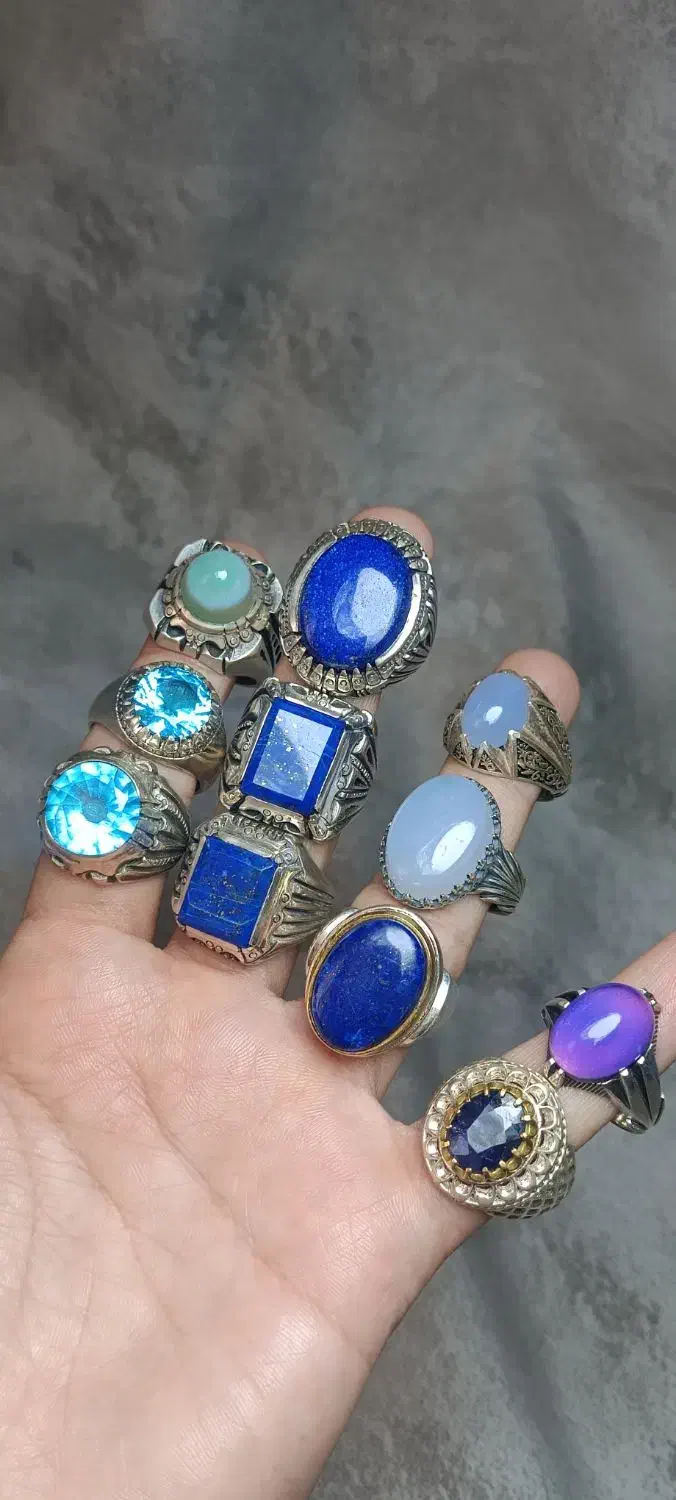 انگشتر نقره مردانه و زنانه با بهترین کیفیت و قیمت|جواهرات|بیرجند, |دیوار