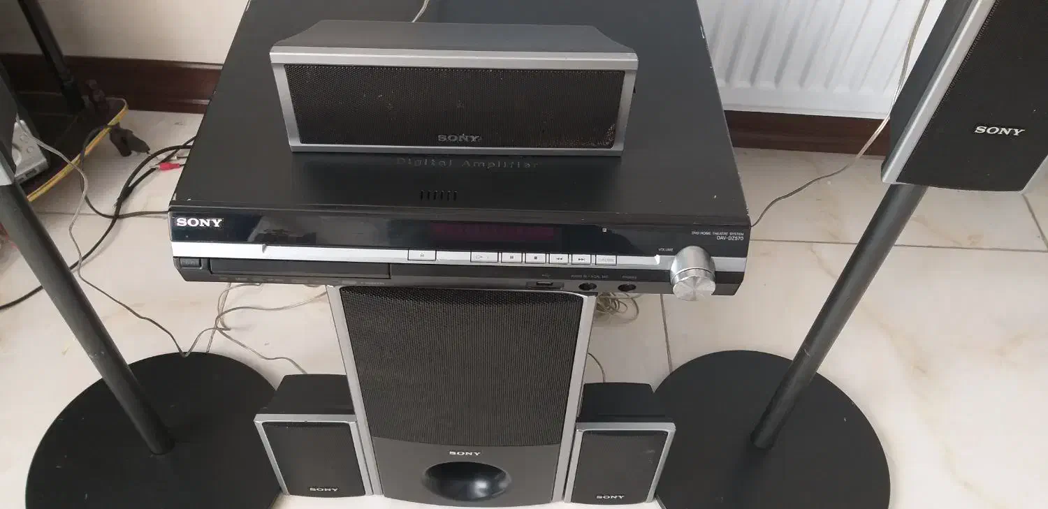 سینما خانگی۷تیکه 1200وات سونی هوشمندسالم تمیز|سیستم صوتی خانگی|شاهین‌شهر, فردوسی|دیوار