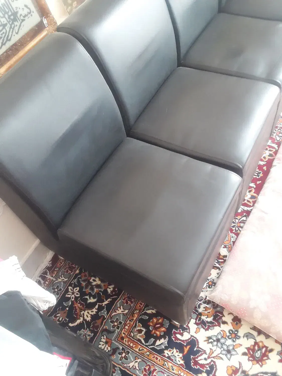 مبل اداری چهار نفر تمیز مرتب|مبلمان اداری|تربتحیدریه, داروپخش|دیوار