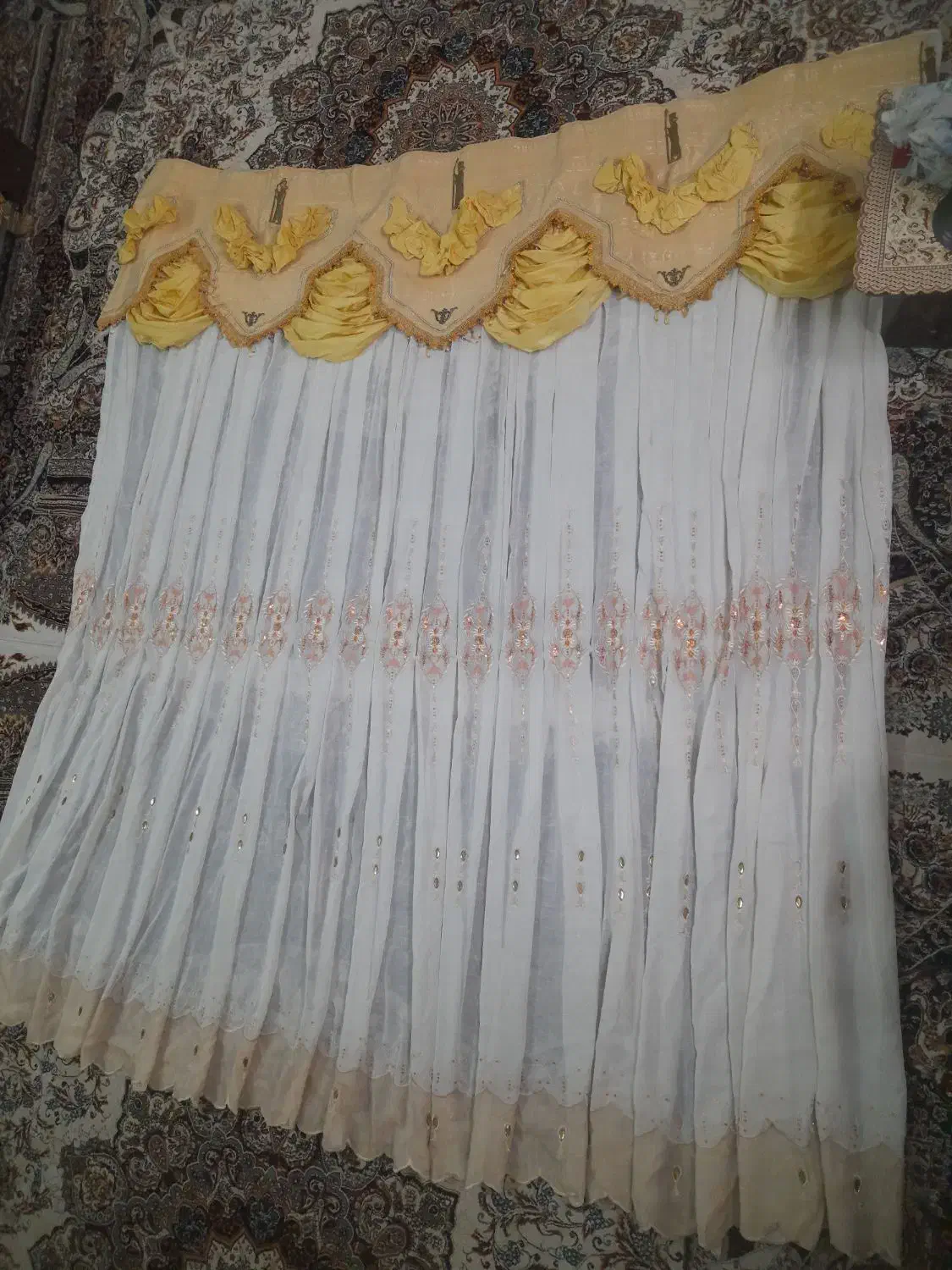 پرده حال وپذیرایی|پرده، رانر، رومیزی|سمنان, |دیوار