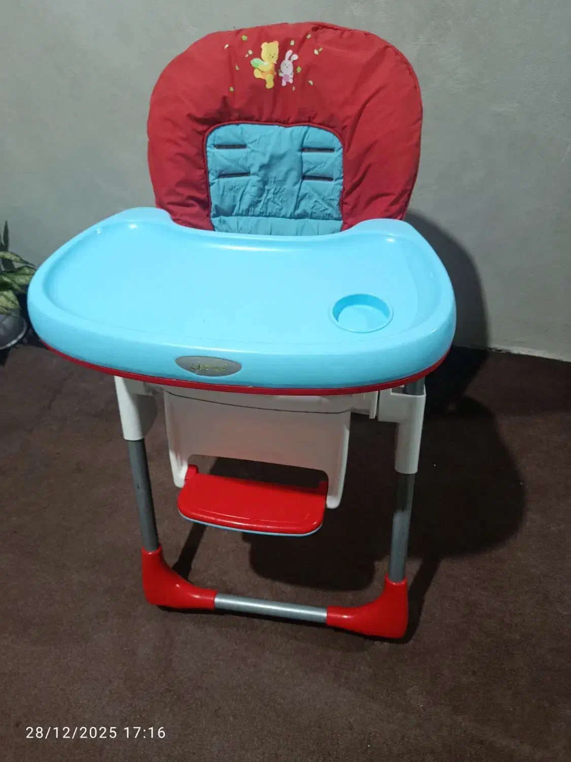 صندلی غذای کودک|تخت و صندلی بچه|بندر انزلی, بشمن|دیوار