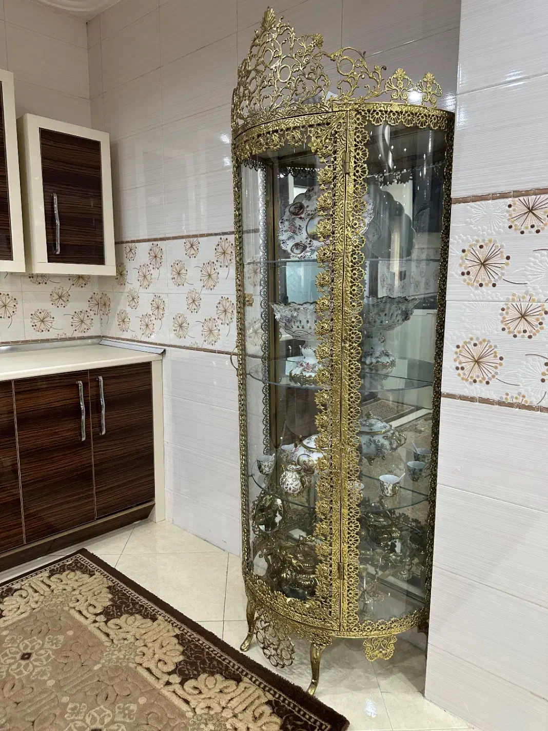 بوفه برنزی|بوفه، ویترین، کنسول|ساری, |دیوار