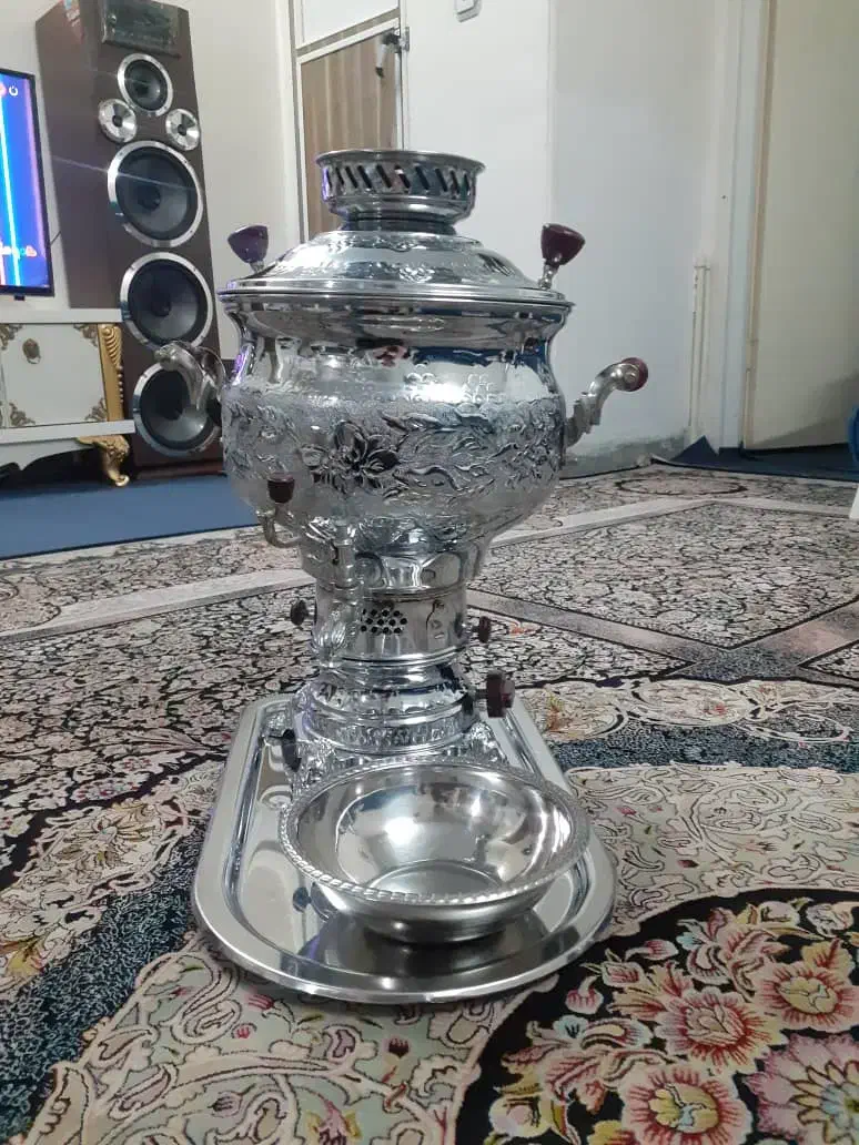 سماور برنجی|سماور، چایساز، قهوهساز|باقرشهر, |دیوار