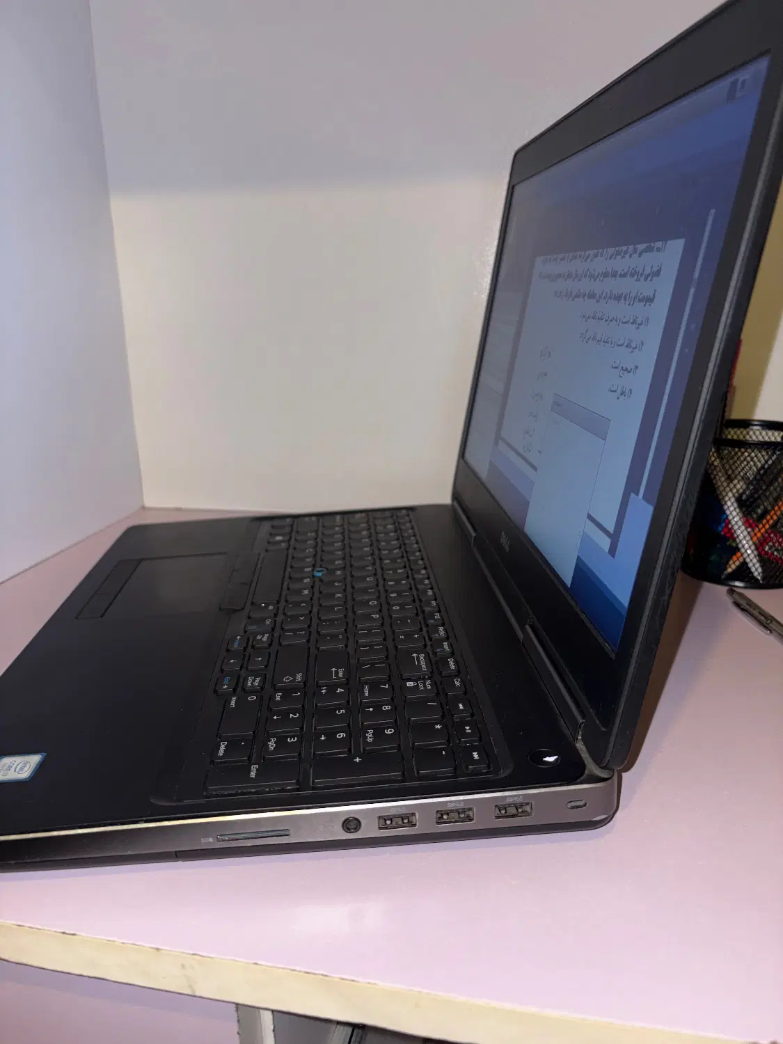 لپ تاپ ۸ هسته ای/i7 / گرافیک۴/ مجزا/مدل Dell 7510|رایانه همراه|کرج, جهان‌شهر|دیوار