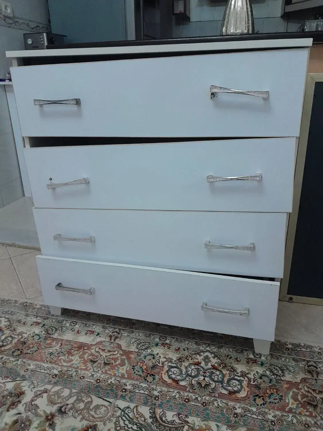 دراور،آیینه ۴کشو|جاکفشی، کمد، دراور|اراک, |دیوار