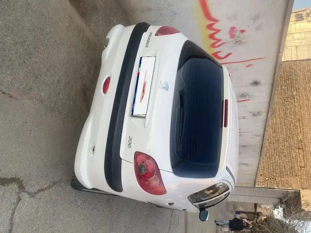 ۲۰۶تیپ ۵مدل ۹۳کارکرد واقعی ۲۰|خودرو سواری و وانت|صفادشت, |دیوار