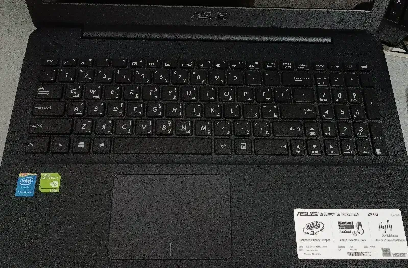 لپ تاپ ایسوس x554L|رایانه همراه|اردبیل, |دیوار