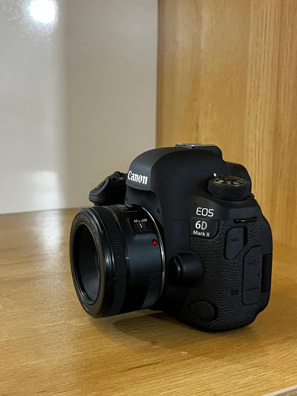 دوربین کنون 6d mark ll + لنز 50 f1/8 فیکس|دوربین عکاسی و فیلم‌برداری|کرج, فاز ۴ مهرشهر|دیوار