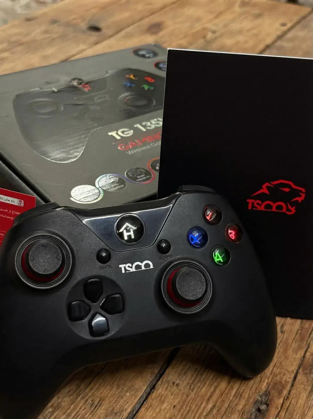 دسته بازی بی‌سیم تسکو مدل TG135W|کنسول، بازی ویدئویی و آنلاین|مشهد, بهشت|دیوار