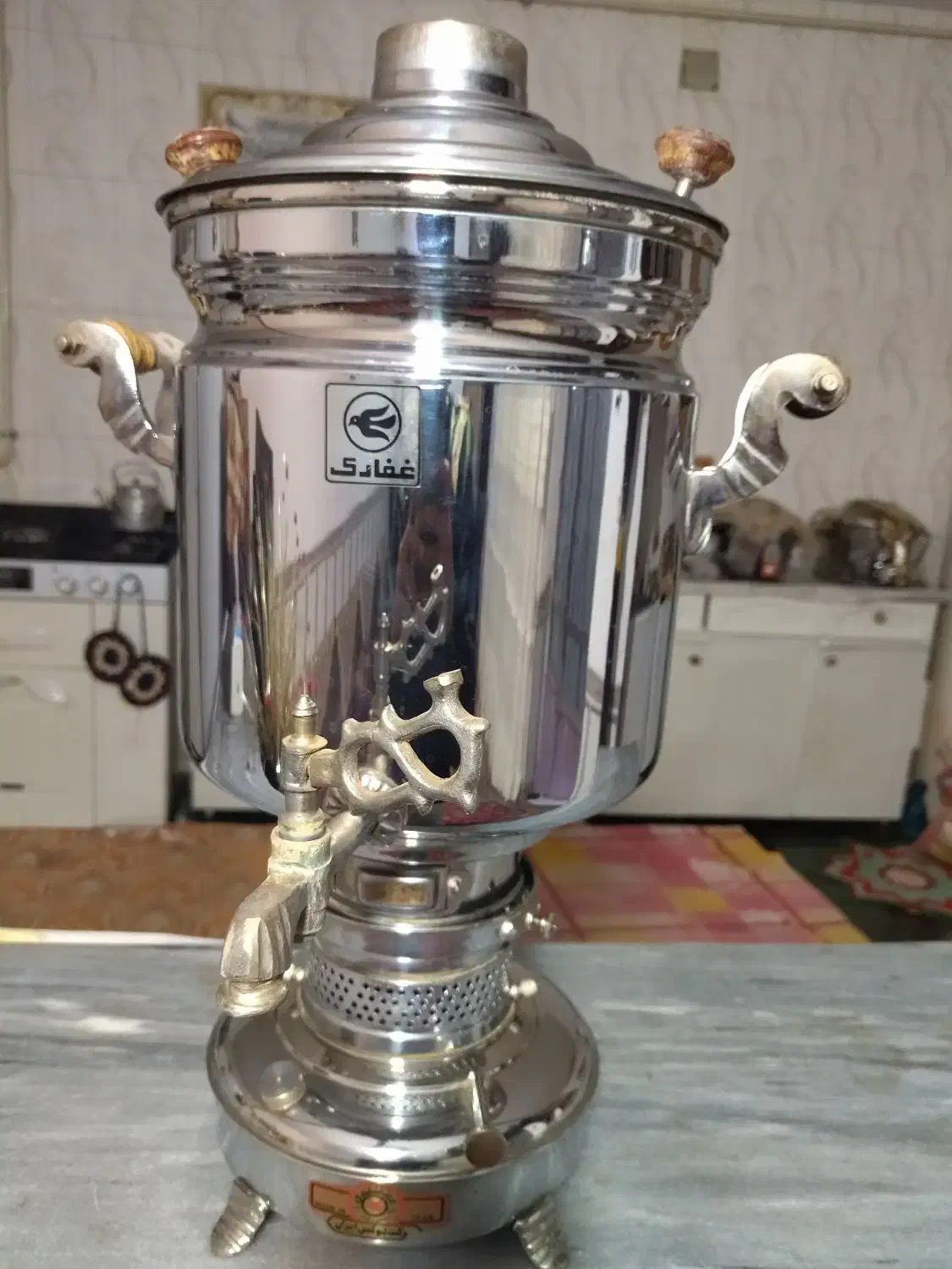 سماور نفتی|کلکسیون اشیاء عتیقه|کرمانشاه, |دیوار