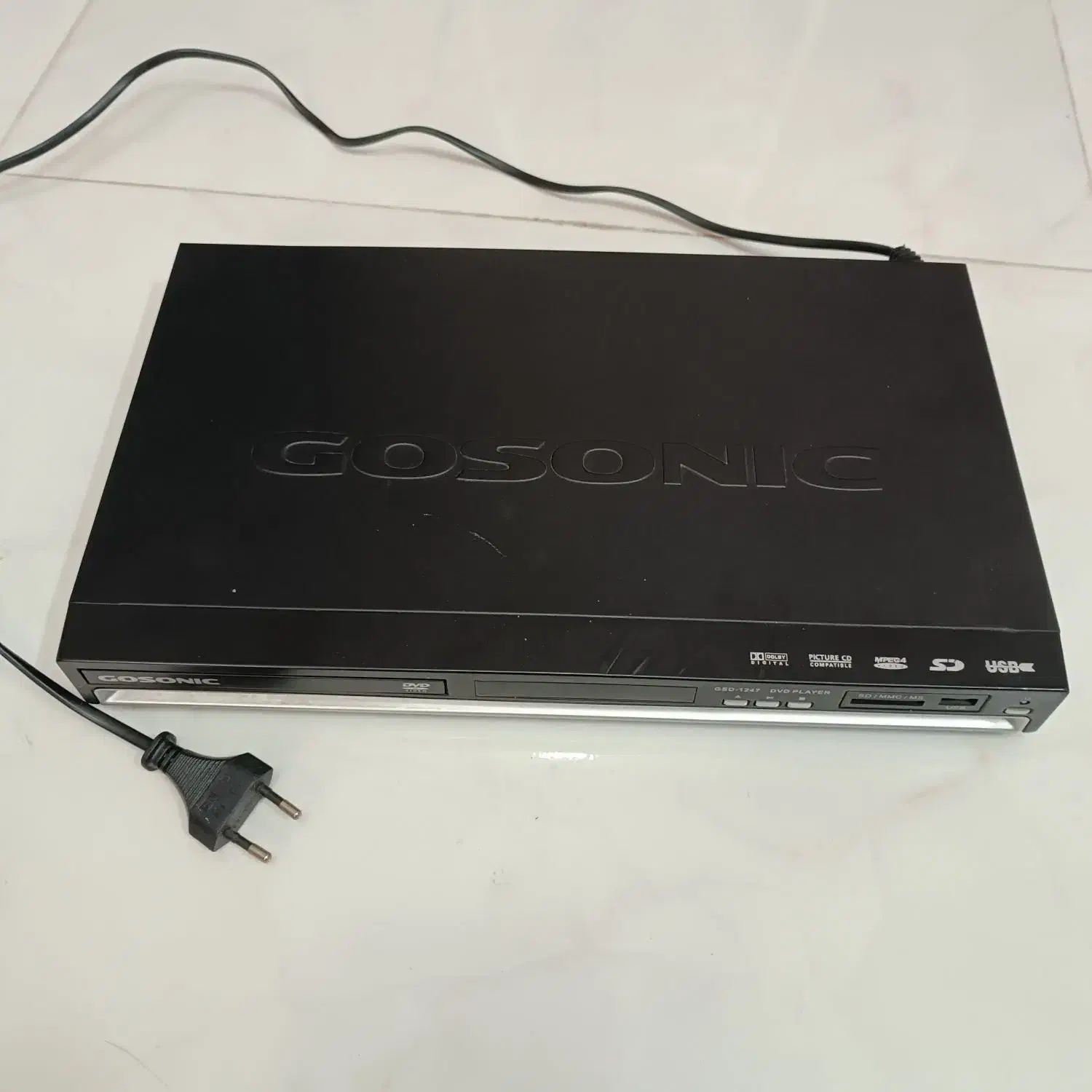 دستگاه دی وی دی پلیر گاسونیک gosonic|پخش‌کننده DVD و ویدیو|مشهد, حجاب (شهرک غرب)|دیوار
