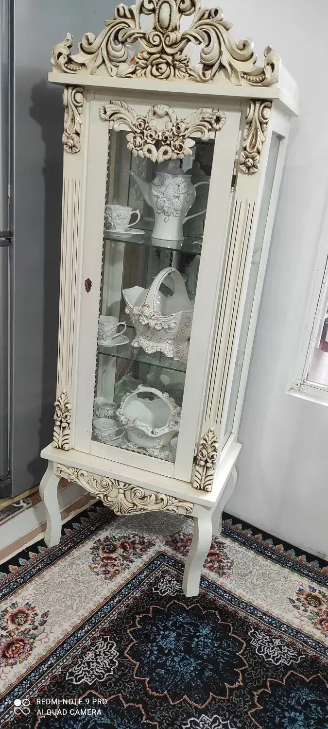 بوفه|بوفه، ویترین، کنسول|میانه, |دیوار